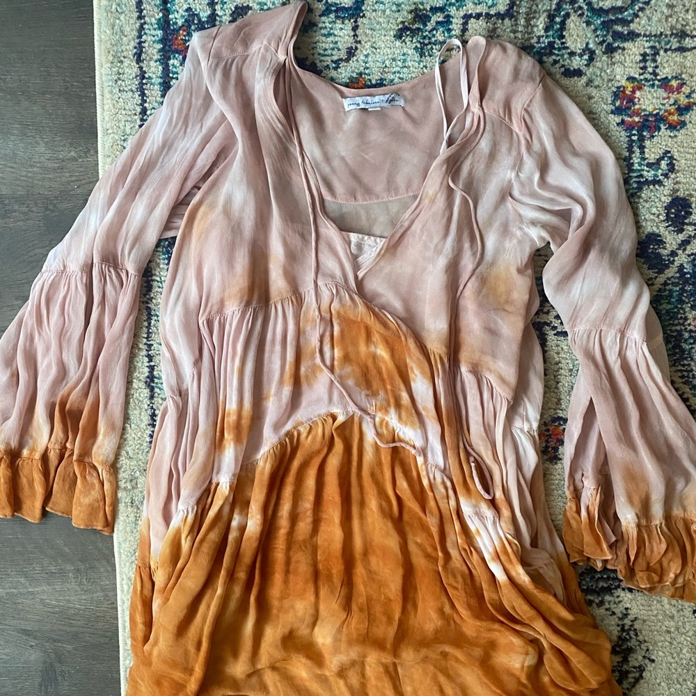 Free people dress…light pink slip underneath….great quality